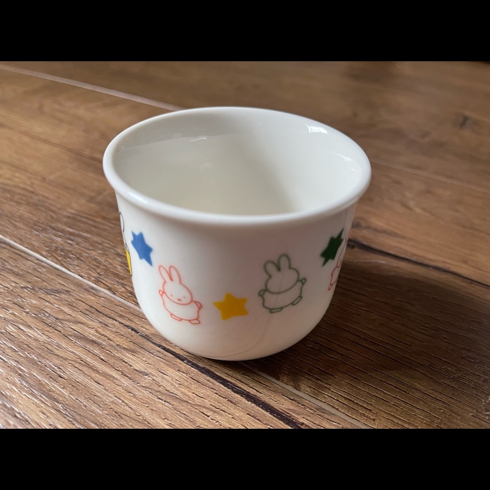 Only 1 Left! MIFFY-Imported (NWT) Small Ceramic Bowl & Tea Cup Set - Picture 8 of 11